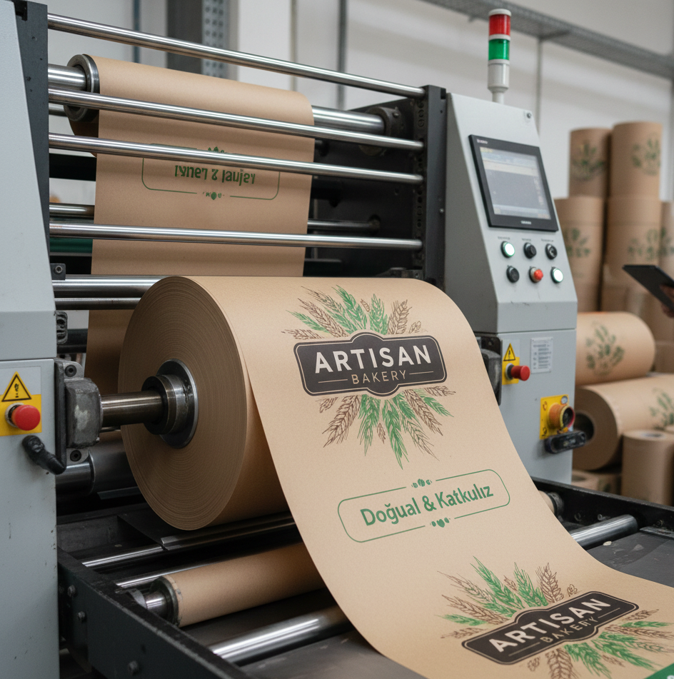 Kağıt Rulo Ambalaj Baskısı